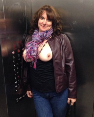 Elevator Nudes # 3