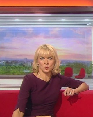 Stroking Nice And Hard For MILF Louise Minchin Mmm Fuck