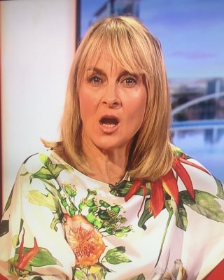 Stroking Nice And Hard For MILF Louise Minchin Mmm Fuck