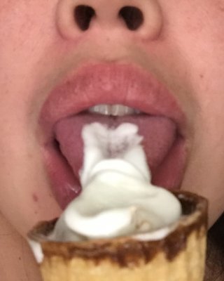 Putting stuff in my mouth #107166568