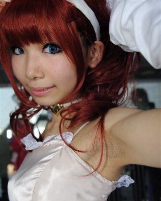 Armpit Fetishism Japanese Cosplay