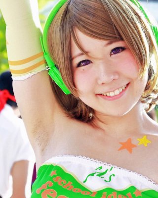 Armpit Fetishism Japanese Cosplay