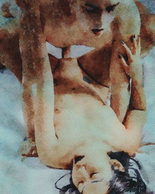 Erotic Digital Watercolor 51