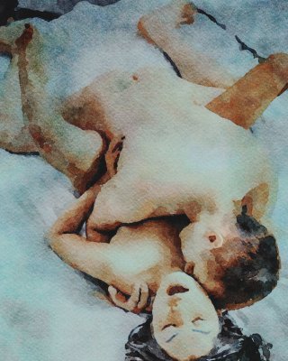 Erotic Digital Watercolor 51