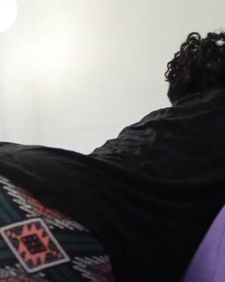 Black Barefoot Milf Anal Play