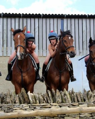 Female Jockey Naked Calendar