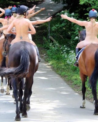 Female Jockey Naked Calendar