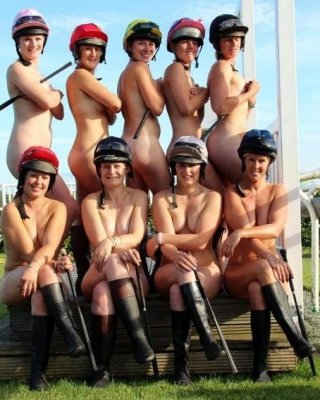 Female Jockey Naked Calendar