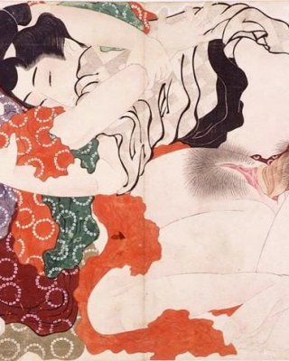 erotic Japanese Ukiyoe Syunga