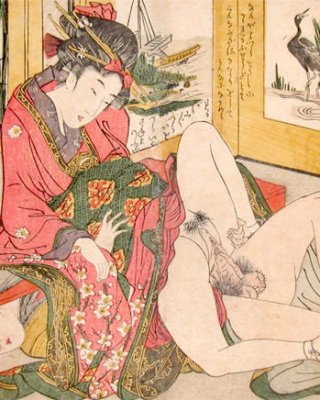 erotic Japanese Ukiyoe Syunga