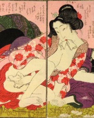 erotic Japanese Ukiyoe Syunga