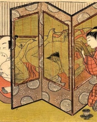 erotic Japanese Ukiyoe Syunga