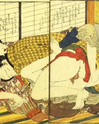 erotic Japanese Ukiyoe Syunga