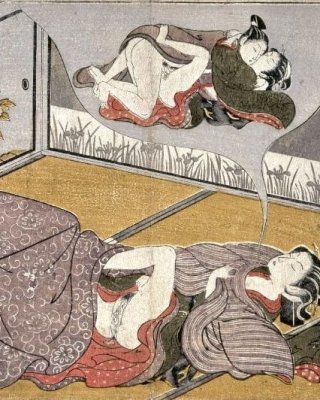 erotic Japanese Ukiyoe Syunga