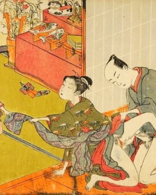 erotic Japanese Ukiyoe Syunga