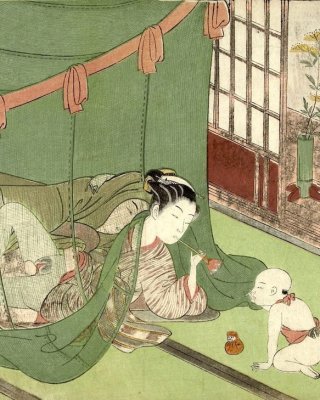 erotic Japanese Ukiyoe Syunga