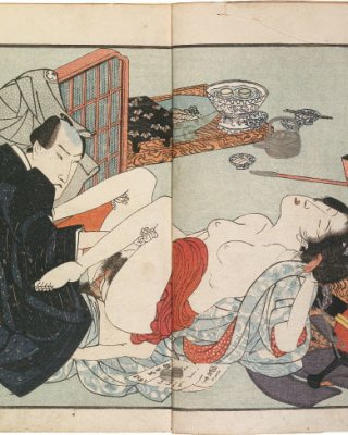 erotic Japanese Ukiyoe Syunga