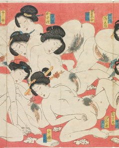 erotic Japanese Ukiyoe Syunga