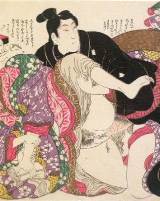 erotic Japanese Ukiyoe Syunga