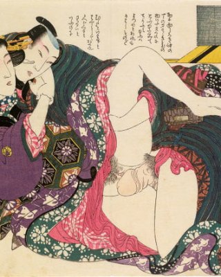 erotic Japanese Ukiyoe Syunga