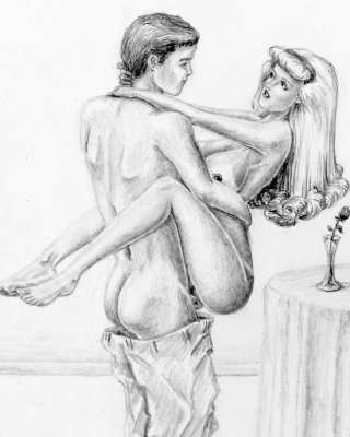 Black &amp; White Erotic Art - 6