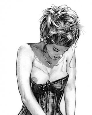 Black &amp; White Erotic Art - 6