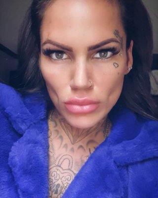 Tattooed Big Tits Dutch Bimbo Mar