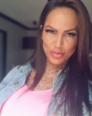 Tattooed Big Tits Dutch Bimbo Mar