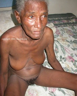 Beautiful African Granny Hairy