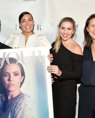 Mandy Moore - DuJour Fall Issue Cover Party (24 Sept 2018)