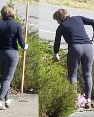 Yoga Pants Still Look Hot On 64 Year Old MarieRocks