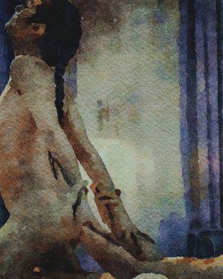 Erotic Digital Watercolor 41