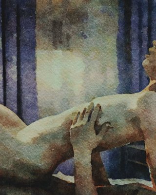 Erotic Digital Watercolor 41