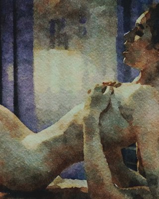 Erotic Digital Watercolor 41