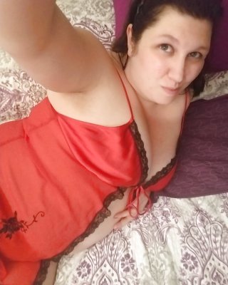 Red Lingerie, Big Boobs And A Butt Plug....