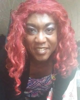 My Big Red Curly Lacefront Wig