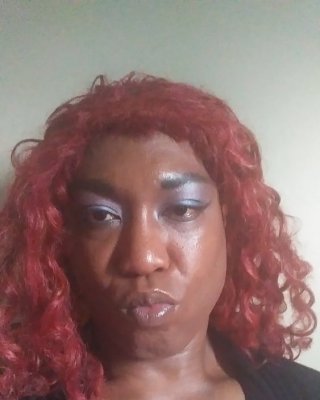 My Big Red Curly Lacefront Wig