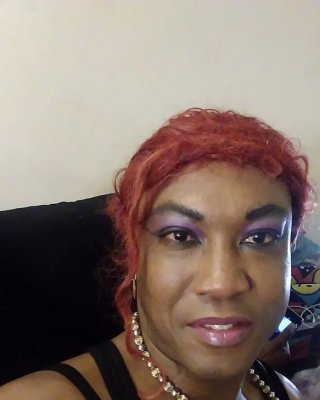 My Big Red Curly Lacefront Wig