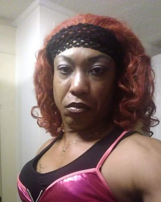 My Big Red Curly Lacefront Wig