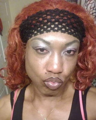 My Big Red Curly Lacefront Wig