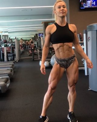 Hattie Boydle! Platinum Gorgeous And Ripped!