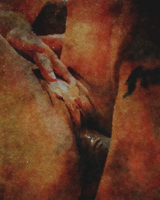 Erotic Digital Watercolor 19