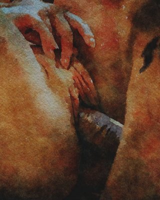 Erotic Digital Watercolor 19