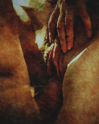 Erotic Digital Watercolor 19