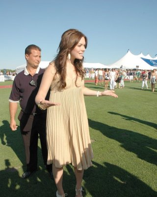 Mandy Moore - Mercedes-Benz Polo Challenge (11 August 2007)