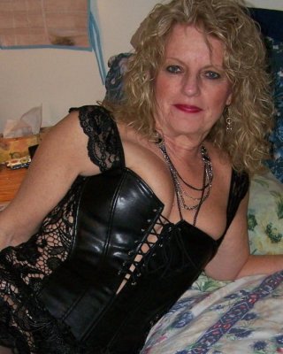 Leather And Lace Bustier