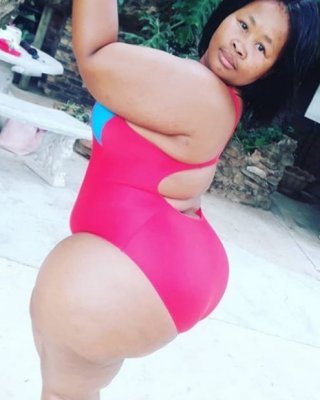 Huge Booty Wide Hip Butter Face Bbw African Pear Azah