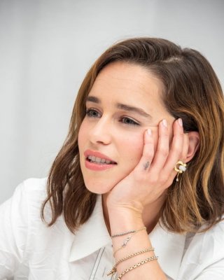 Emilia Clarke Pulling Lots Of Cute Faces 2