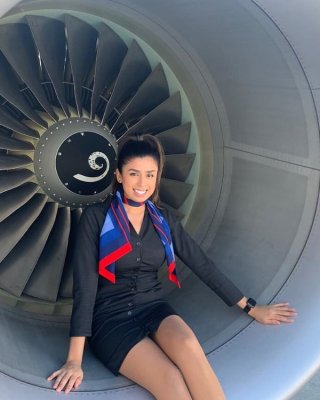 Sexy Married Air Hostess