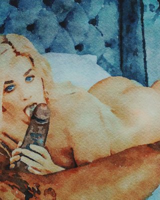 Erotic Digital Watercolor 31